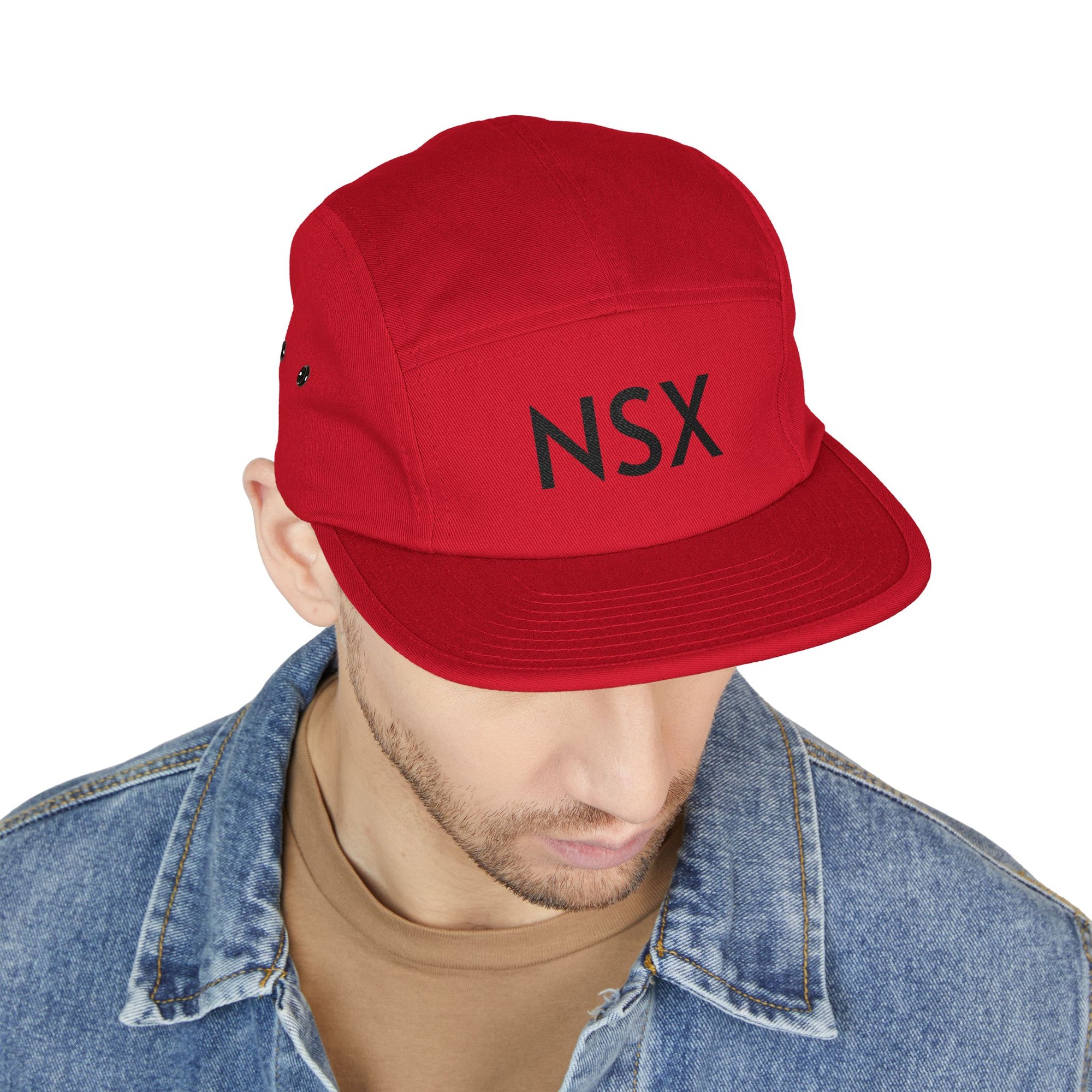 NSX Embroidered 5-Panel Cap — JDM Streetwear Hat