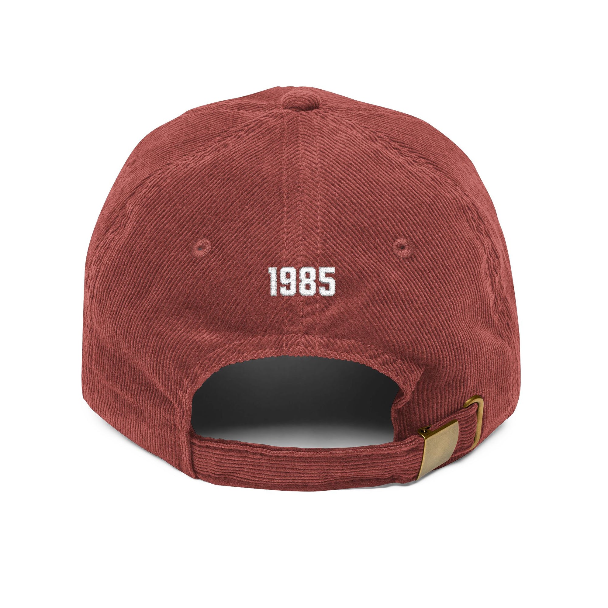 Locals Only Corduroy Cap – Vintage Embroidered Baseball Hat (1985)