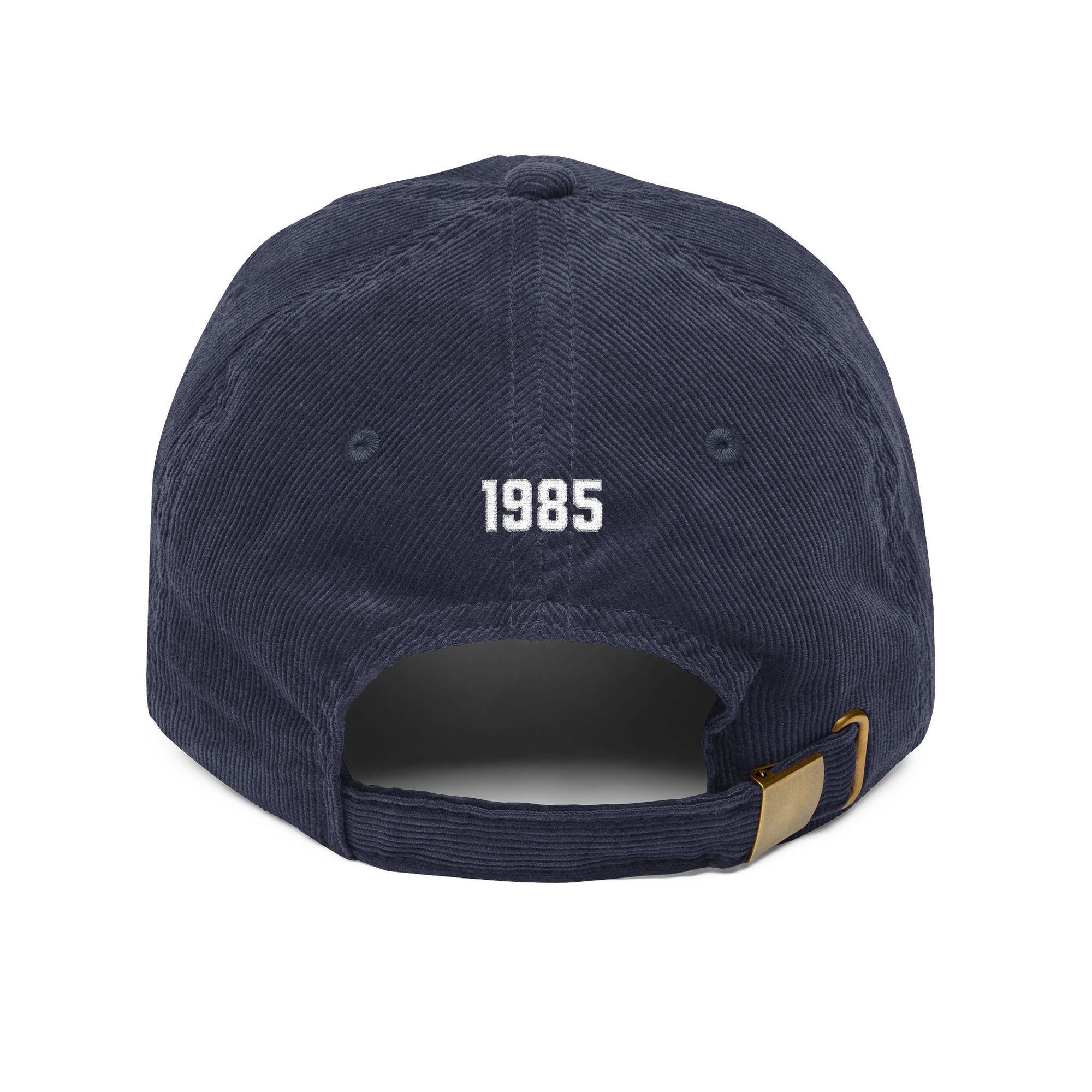 Locals Only Corduroy Cap – Vintage Embroidered Baseball Hat (1985)