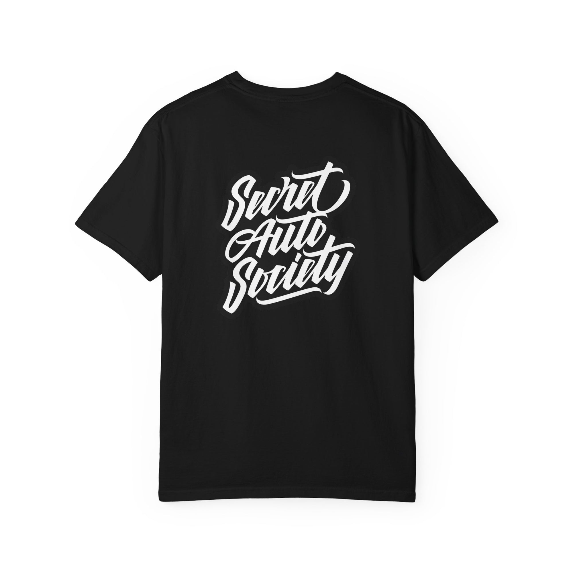 Secret Auto Society Graphic Tee – Car Enthusiast Streetwear | Casual T-Shirt