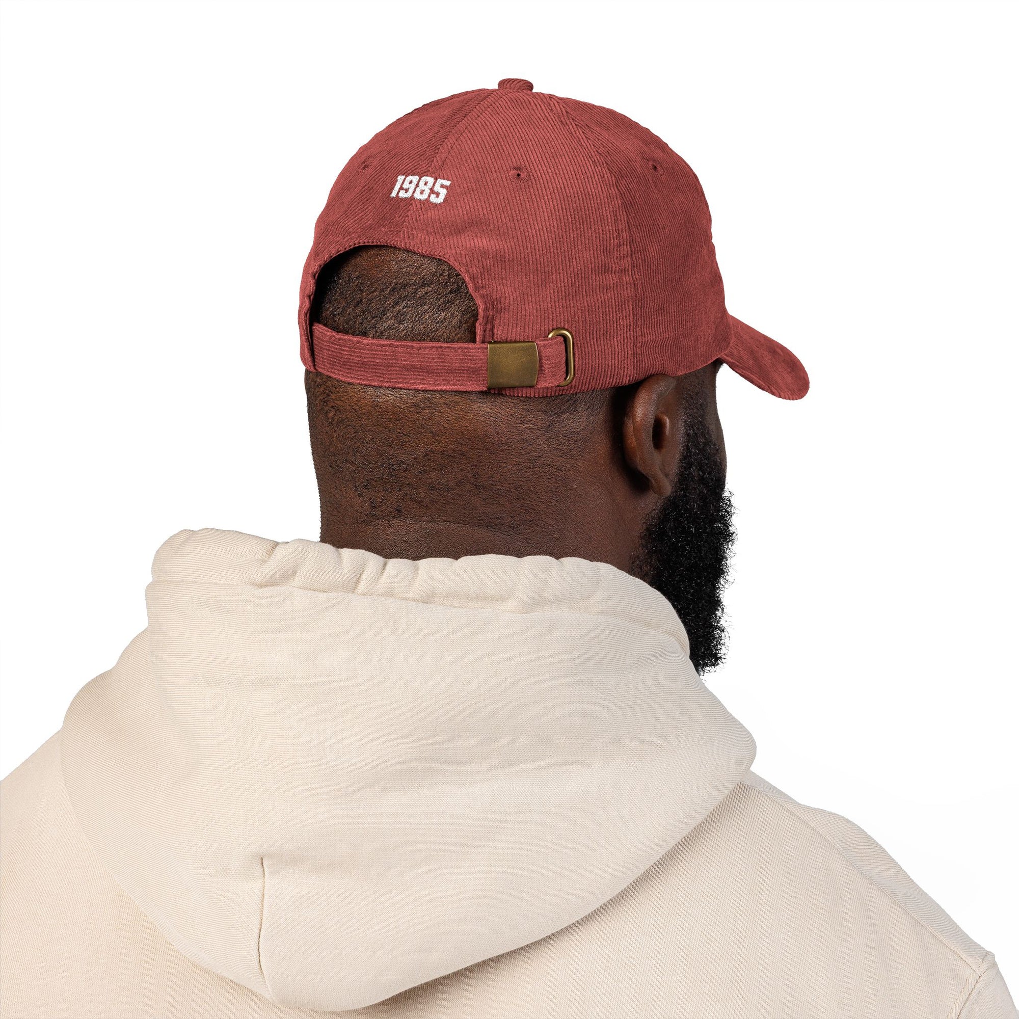 Locals Only Corduroy Cap – Vintage Embroidered Baseball Hat (1985)