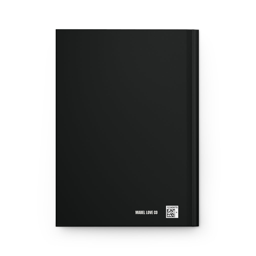 TWENTY26 Hardcover Journal — Minimal Matte Black Notebook