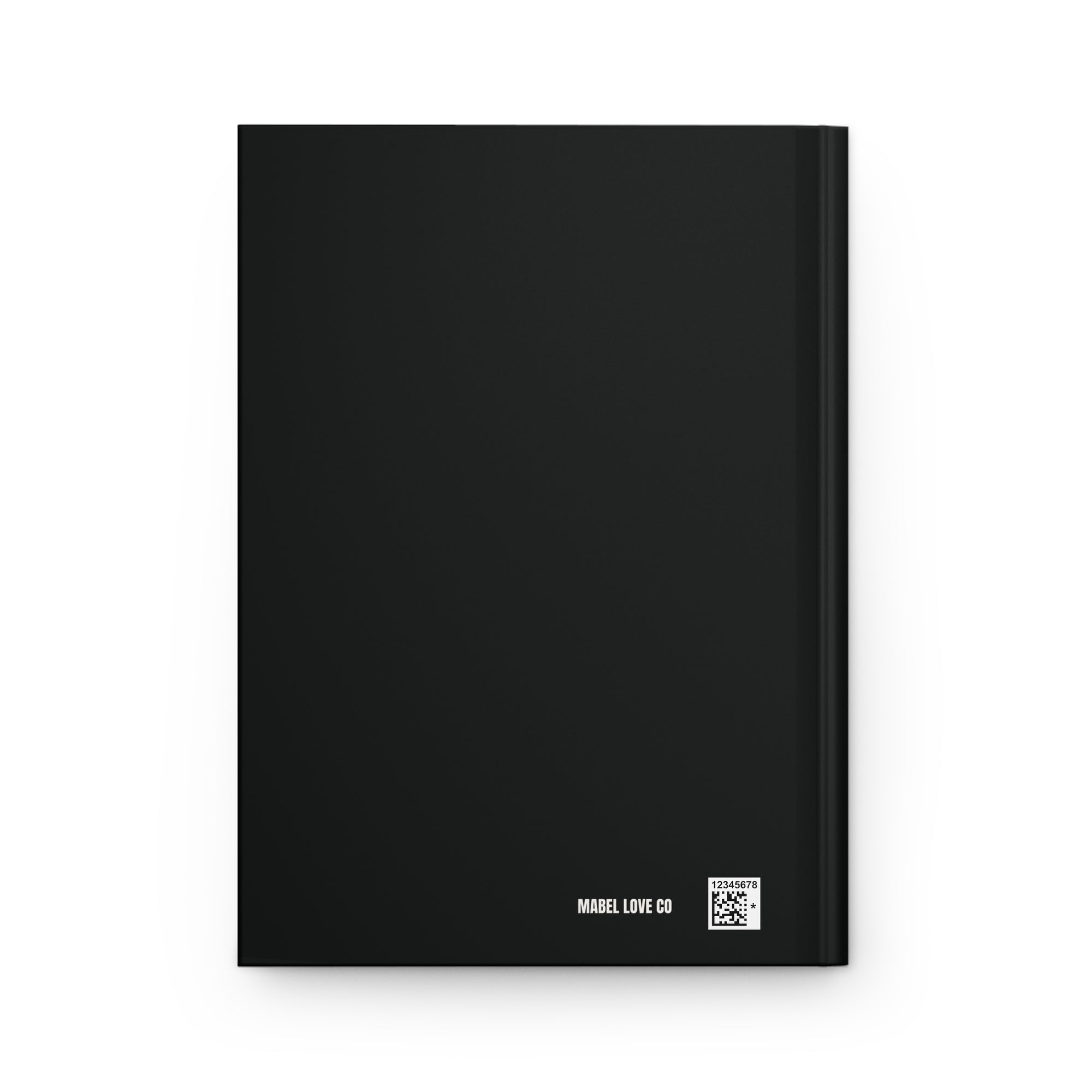 TWENTY26 Hardcover Journal — Minimal Matte Black Notebook