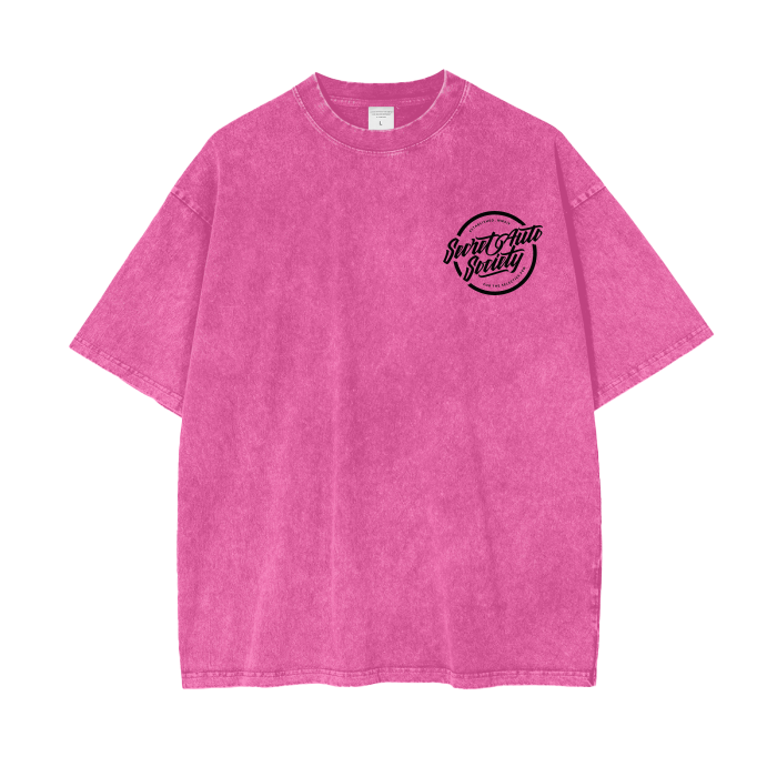 Acid Wash Oversize T-Shirt - 250 GSM
