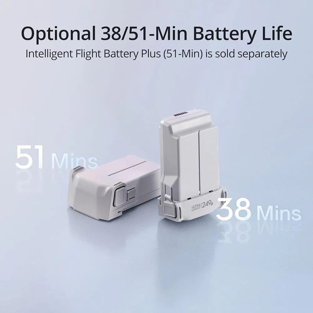 DJI Mini 3 , Lightweight 3x Mechanical Gimbal Drones with Camera for Adults 4K, 38-min Flight Time, up to 32800ft  Video Transmission, Vertical Shooting, GPS Auto Return Integrated