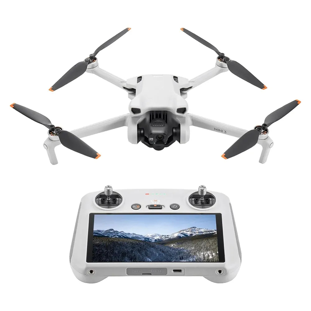 DJI Mini 3 , Lightweight 3x Mechanical Gimbal Drones with Camera for Adults 4K, 38-min Flight Time, up to 32800ft  Video Transmission, Vertical Shooting, GPS Auto Return Integrated