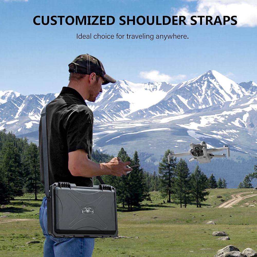 STARTRC Waterproof Hard Carrying Case for DJI Mini 3/Mini 3 Pro Accessories 
