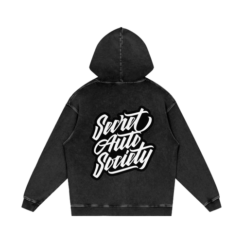 Acid Wash Oversize Hoodie - 420 GSM