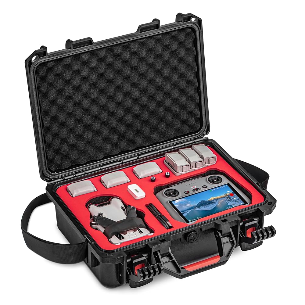 STARTRC Waterproof Hard Carrying Case for DJI Mini 3/Mini 3 Pro Accessories 