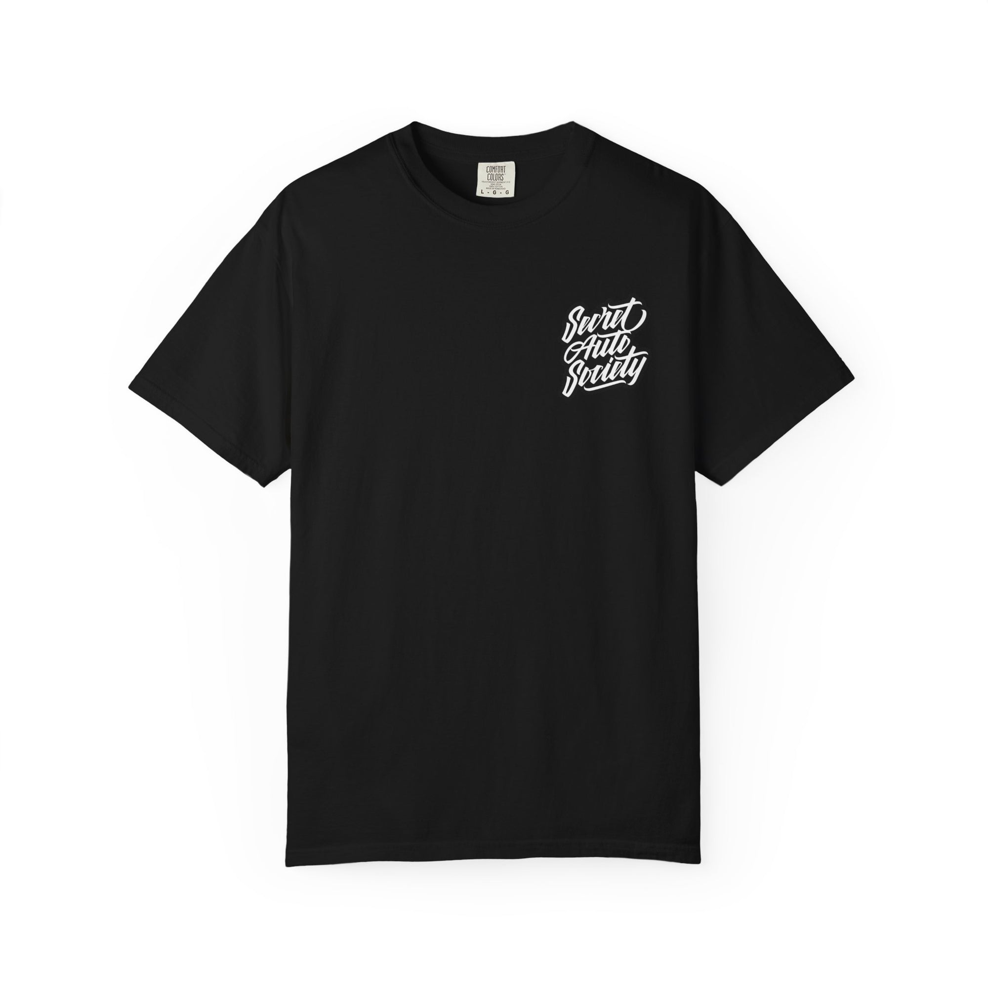 Secret Auto Society Graphic Tee – Car Enthusiast Streetwear | Casual T-Shirt