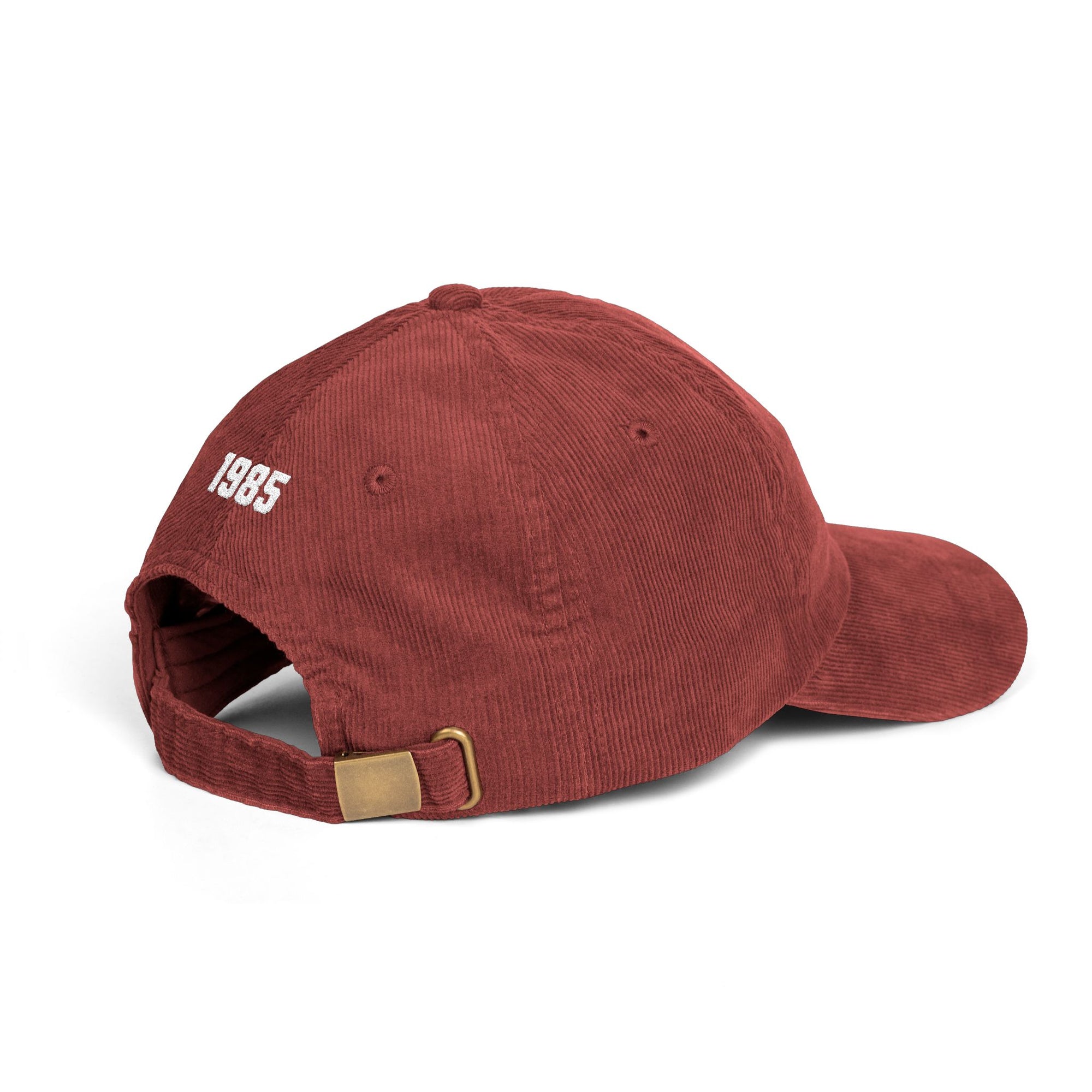 Locals Only Corduroy Cap – Vintage Embroidered Baseball Hat (1985)