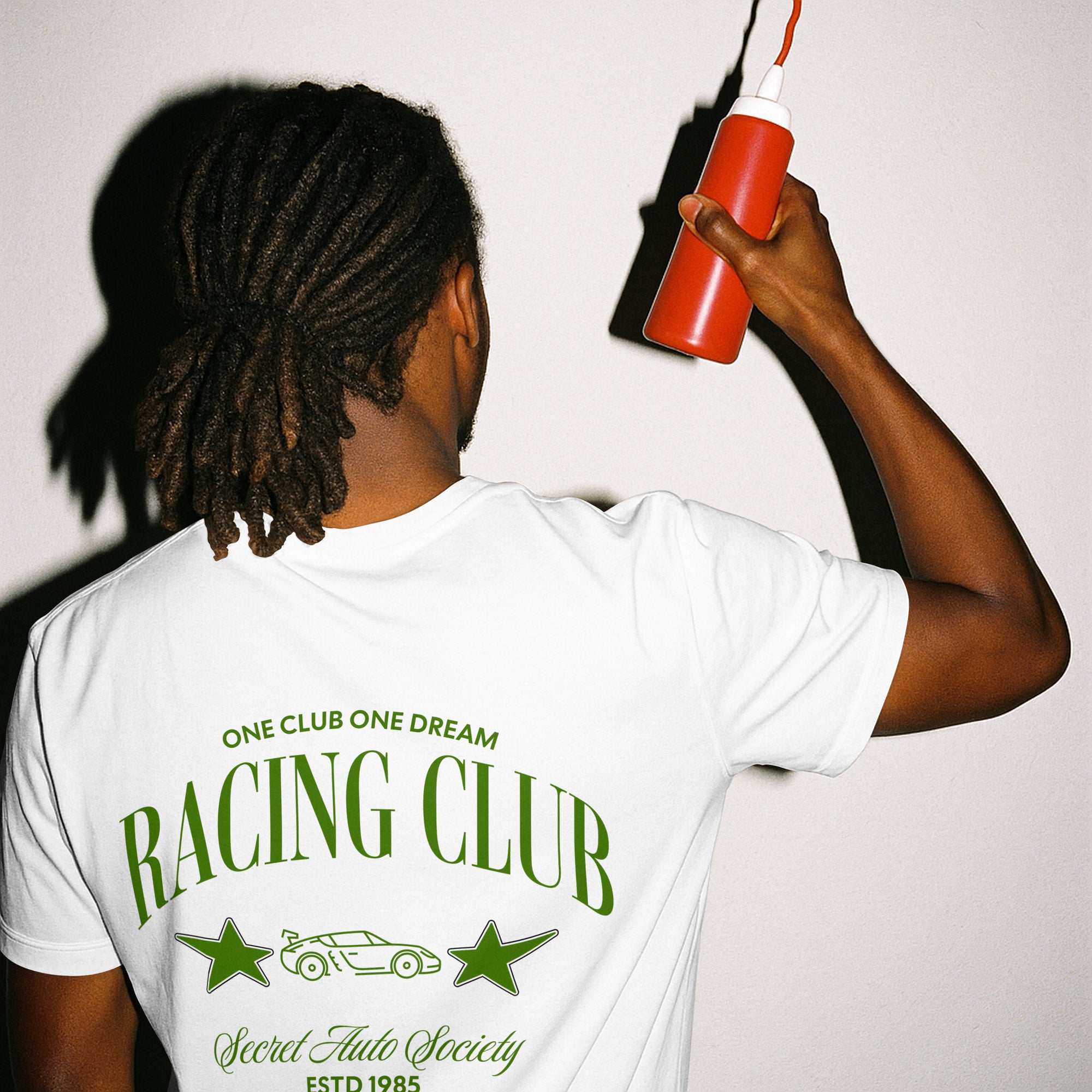 Racing Club White Tshirt