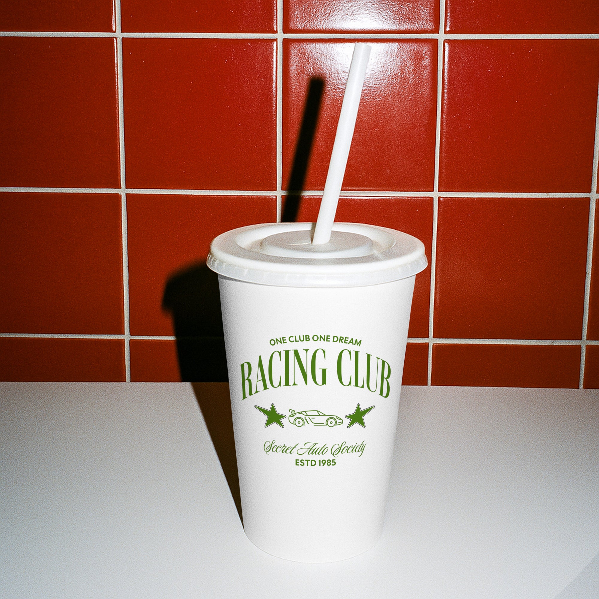 Racing Club White Tshirt