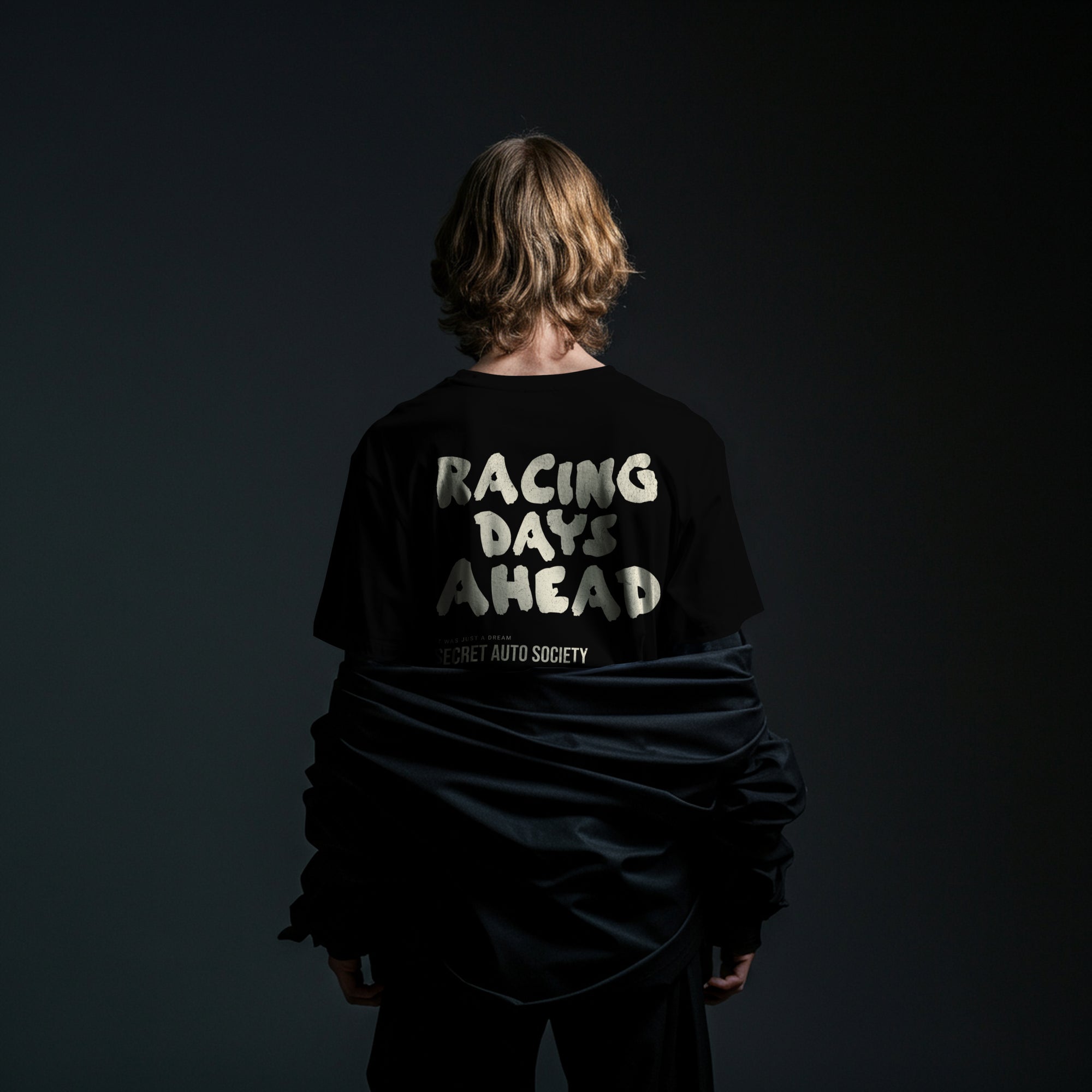 Racing Days Ahead Black Tshirt